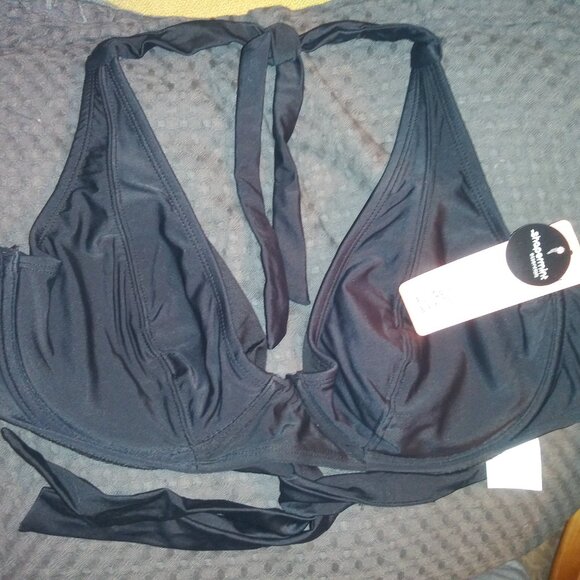 New Shapermint Essentials Full Coverage Bikini Top + High-Waisted Bottom - Large - Picture 5 of 9